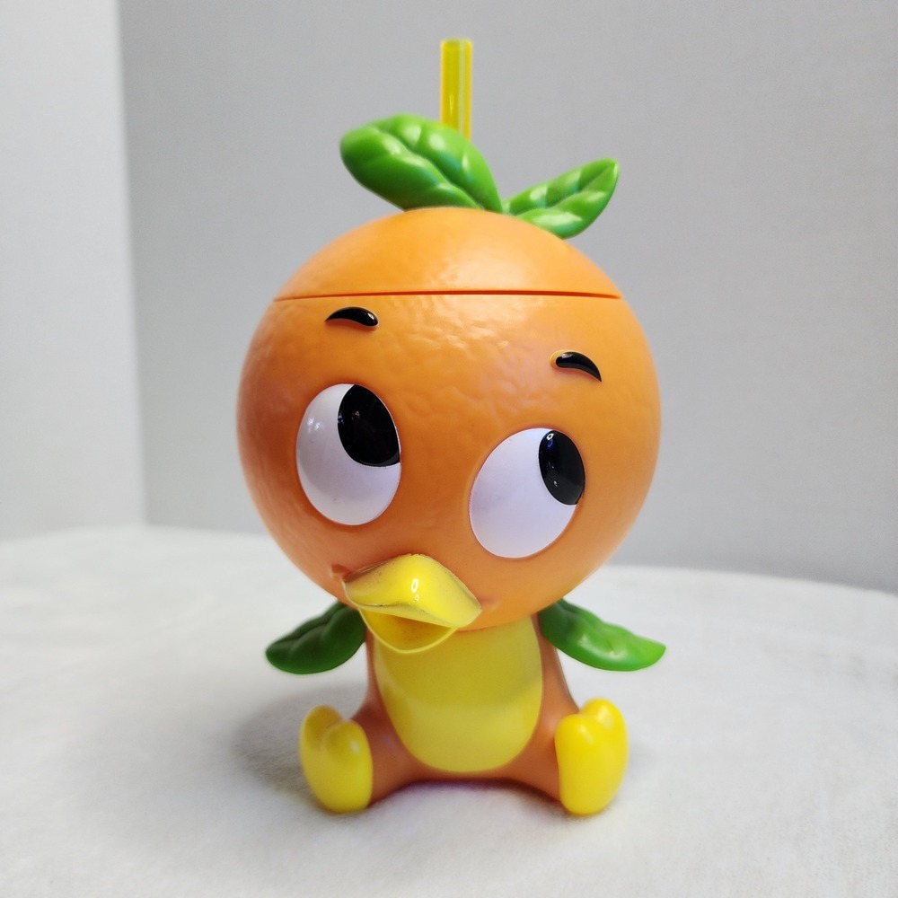 Disney‎ Parks Orange Bird Sipper Cup 2019 Epcot Flower Garden Festival